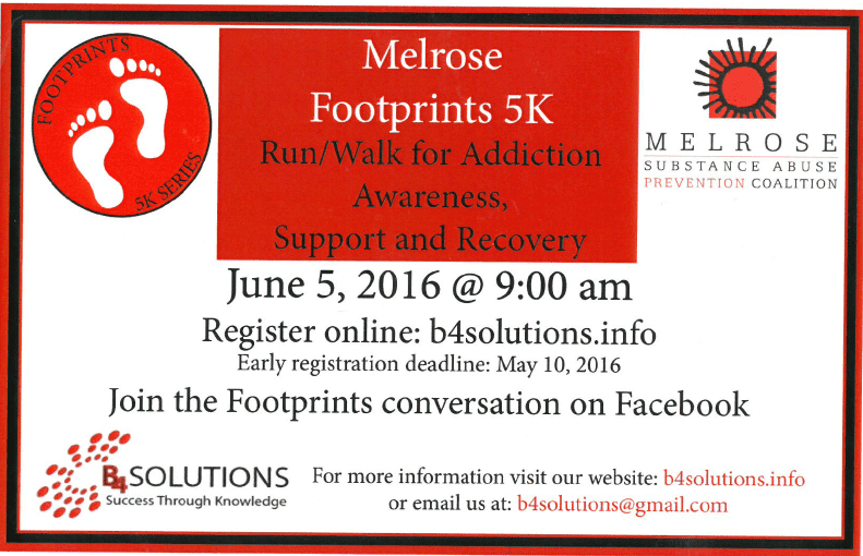 melrose footprints 5k