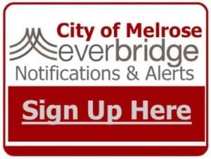 City of Melrose Everbridge Notifications & Alert Sign-Up